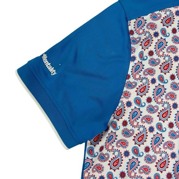 Bunker Mentality Paisley Short Sleeve Golf Polo Shirt Mens XXL - Picture 3 of 9